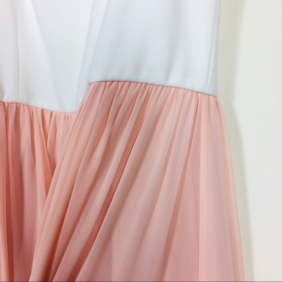 BHLDN Karlie Blush Pink Chiffon Maxi Dress Size 4 - Picture 6 of 8